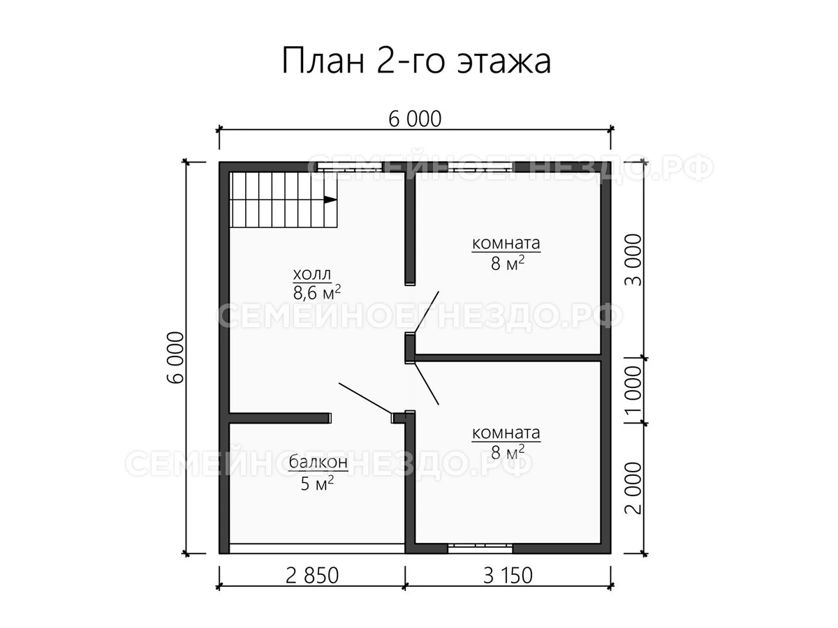 Планировка Баня из бруса №058
