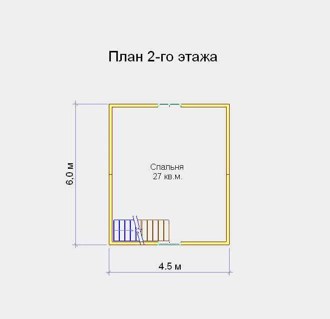 Планировка Брусовой дом №151