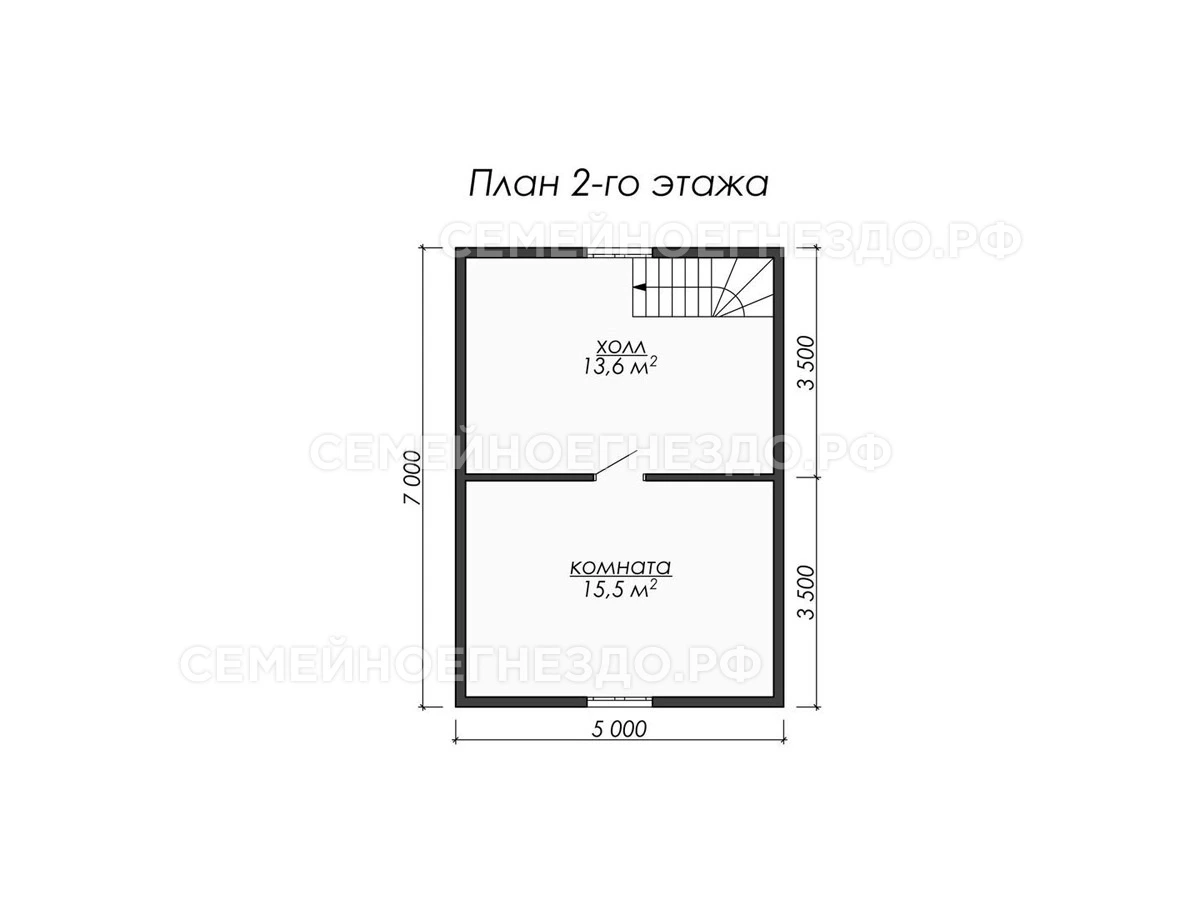 Планировка Брусовой дом № 0067
