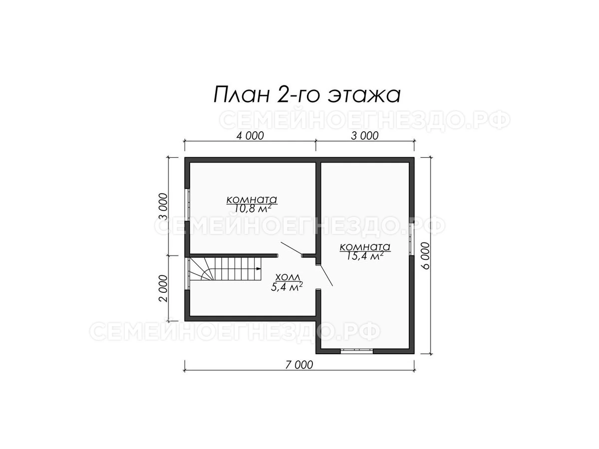 Планировка Брусовой дом № 0017