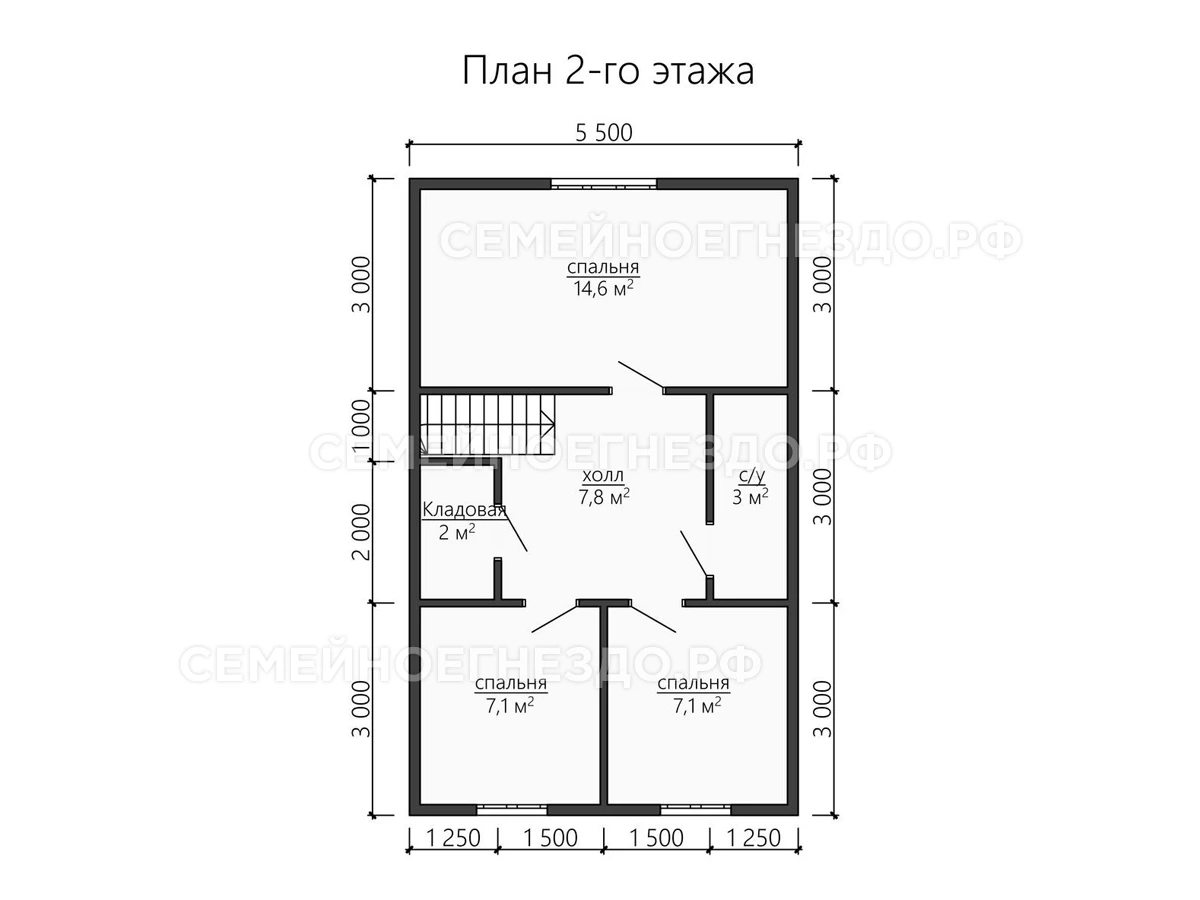 Планировка Брусовой дом № 0178