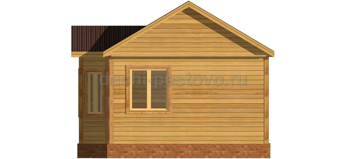 Баня из бруса №22 — вид 4