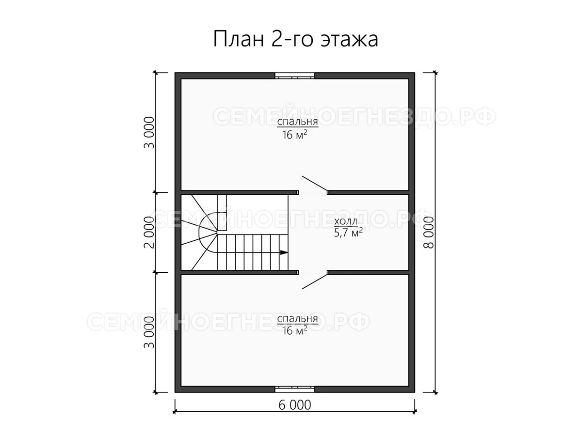 Планировка Каркасный дом № 0157