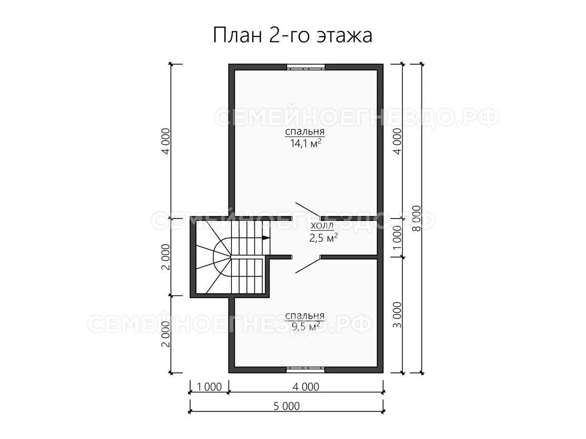 Планировка Каркасный дом № 0150