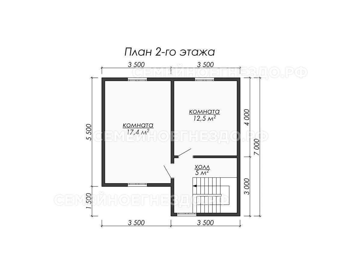 Планировка Брусовой дом № 0039