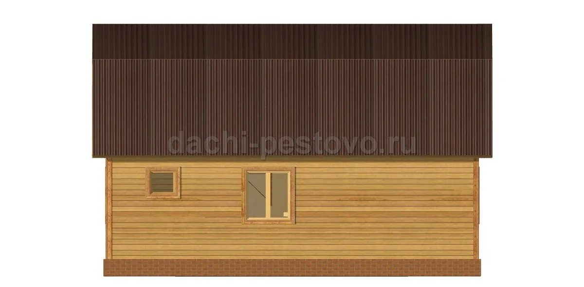 Каркасный дом №32 — вид 4